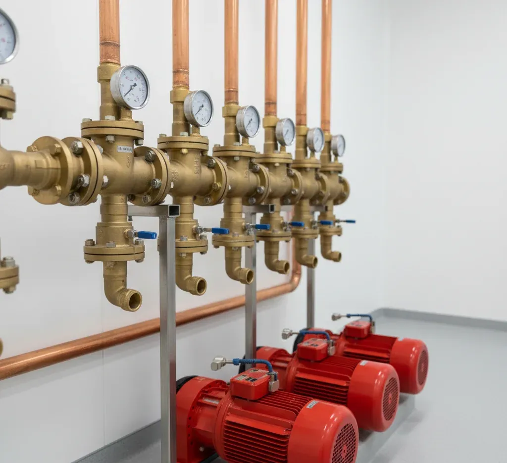 Detail technologie vytápění a čerpadel